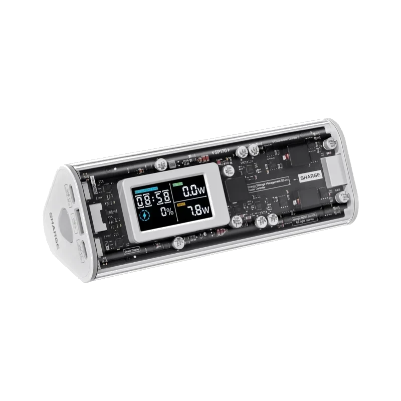 Shargeek 170 — transparent power bank